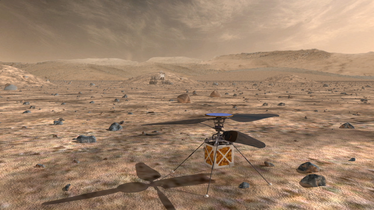 Mars helicopter drone
