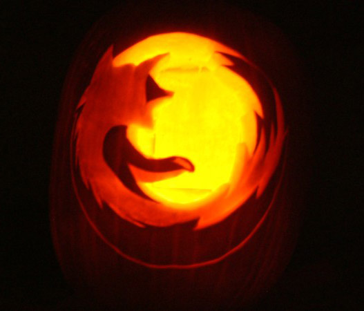 Mozilla Firefox pumpkin