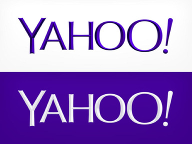 New Yahoo! logo