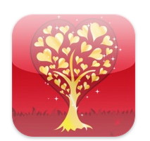 Valentine's Day calendar app