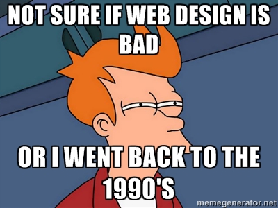 web design meme