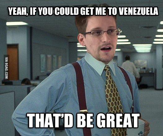 Edward Snowden meme