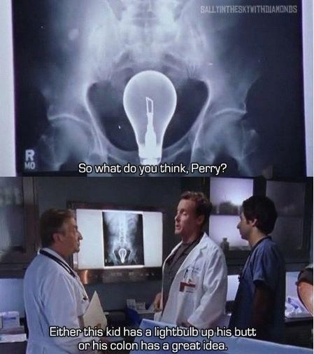 X-ray tech meme