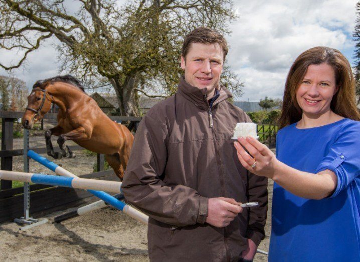 Dr Tanya Levingstone with William Lalor