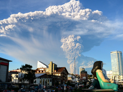 Calbuco Volcano eruption