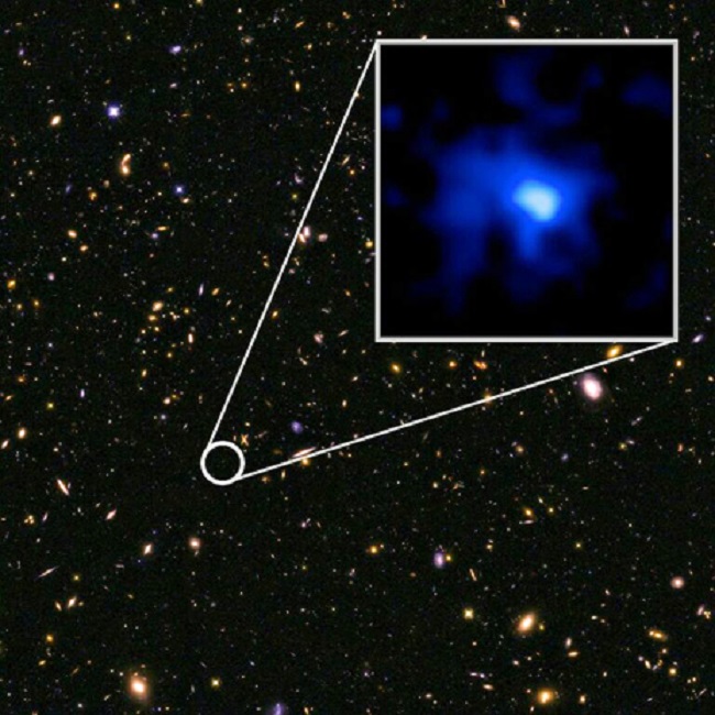 13bn liht years away galaxy