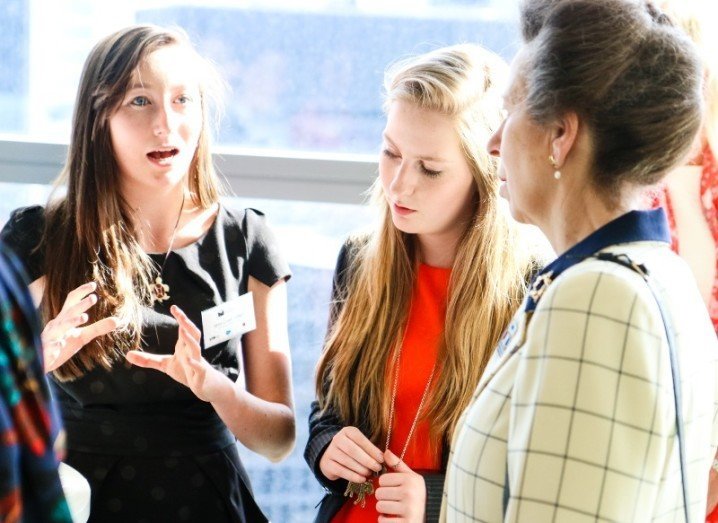 Stemettes meet Princess Anne