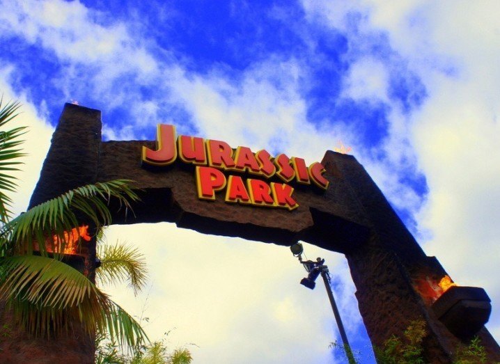 Jurassic Park gates