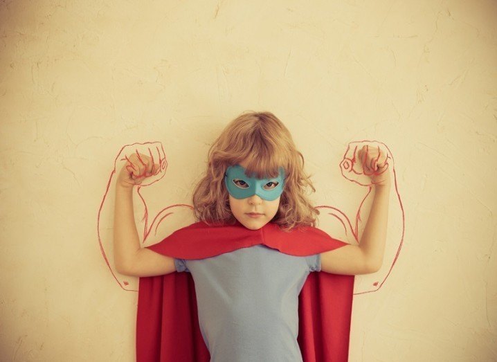 Girl superhero