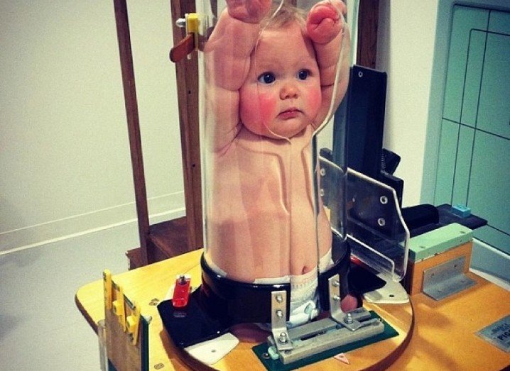 Baby in a test tube