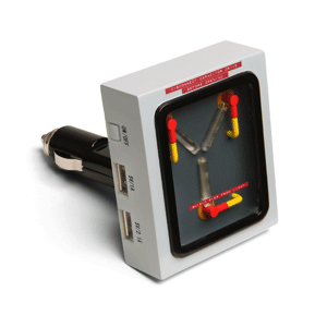 Cool phone chargers – Flux Capacitor car charger