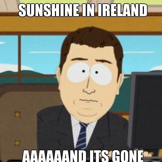 Irish weather memes to celebrate a day of 'good drying weather'