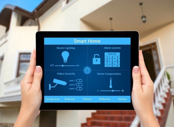 Smart home, with tablet