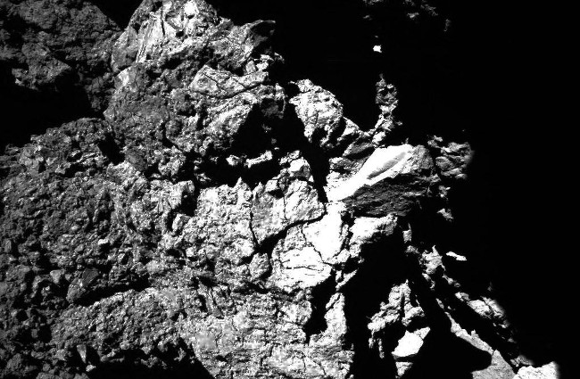 Philae's descent