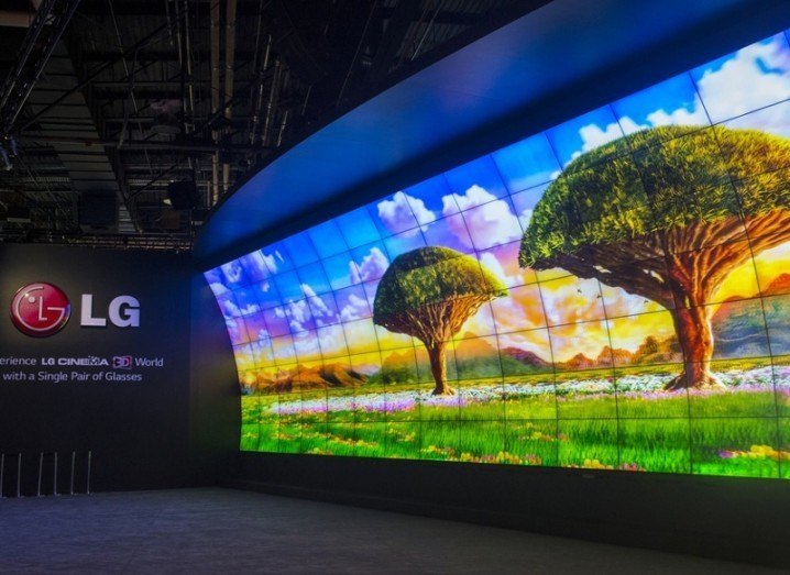 LG screen at CES