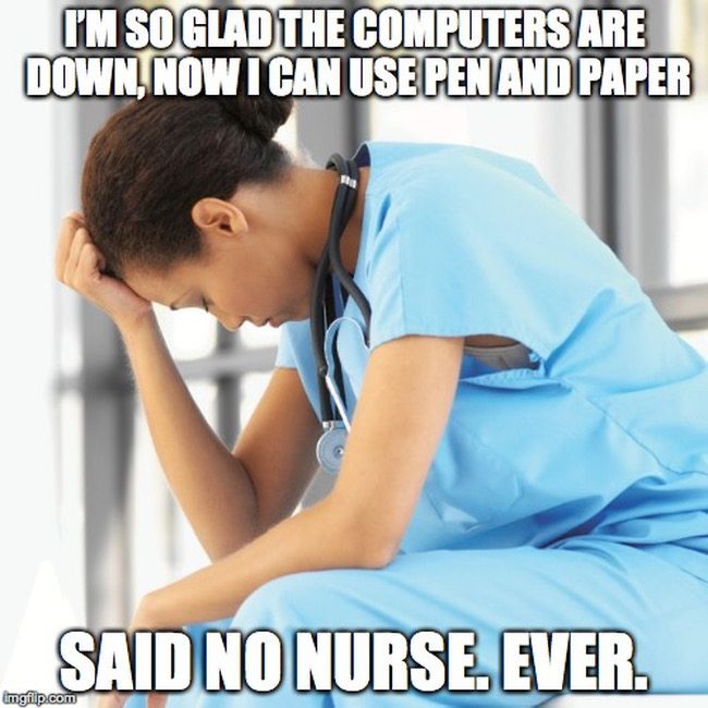 Nurse memes - computer fail