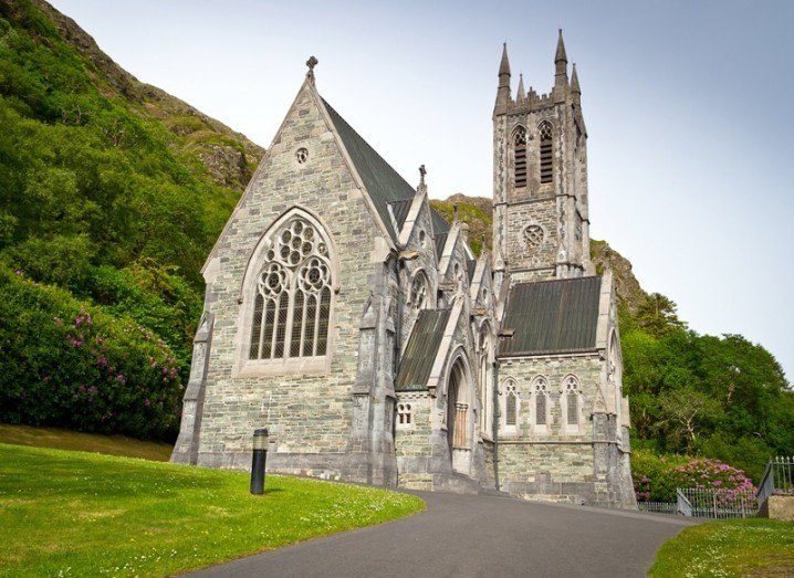 Irish church image via Shutterstock