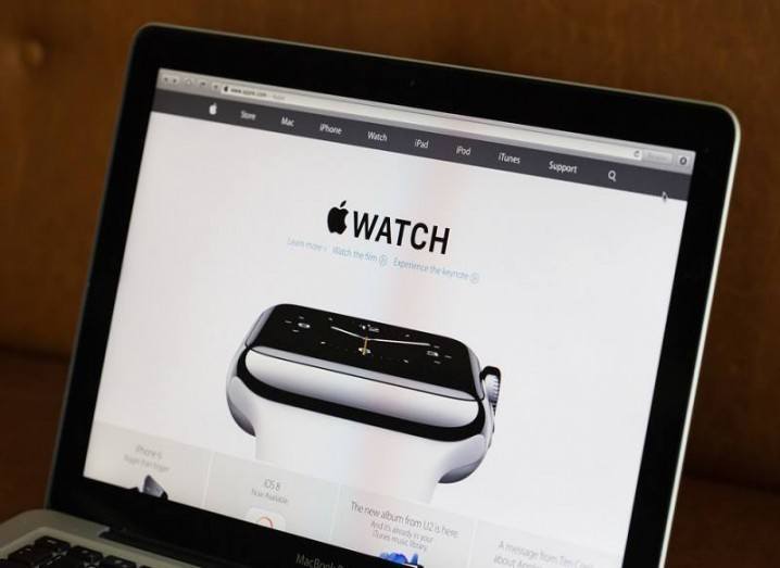 Apple Watch Ireland website