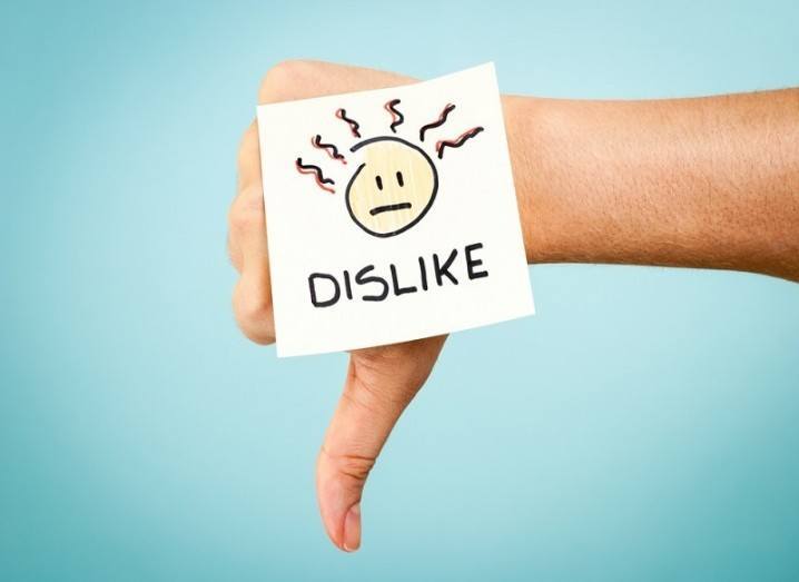Dislike button Facebook