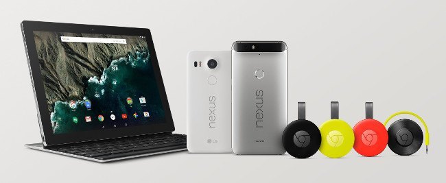 Google devices Nexus Chromecast