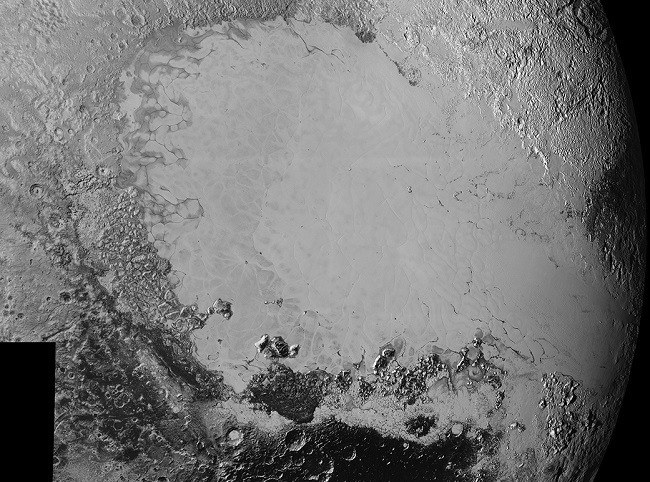 Pluto surface
