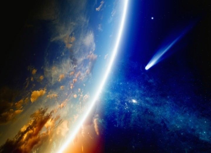 See space in 4K: image of comet passing Earth