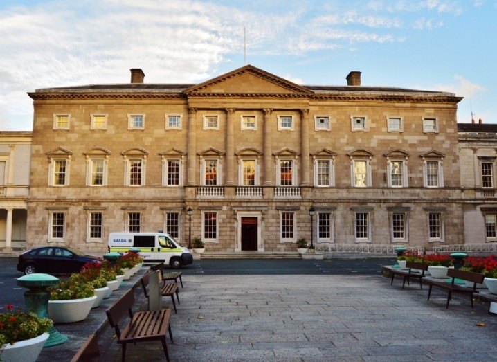 Budget 2016: Leinster House, Dublin