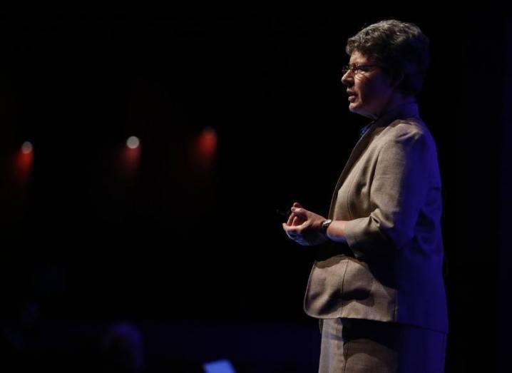 Dame Jocelyn Bell Burnell speaks at Inspirefest 2015