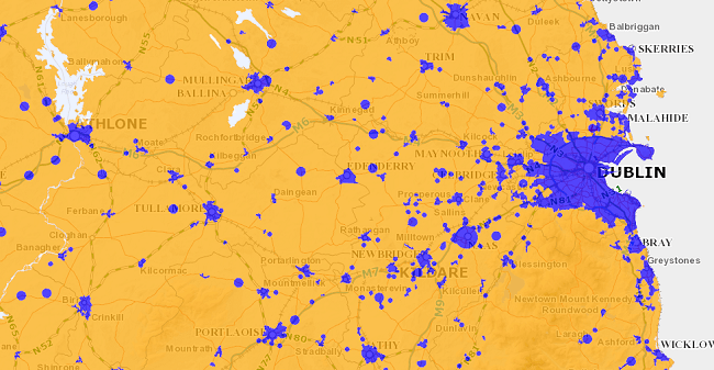 GeoHive broadband map