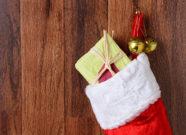 Affordable IoT gadget: stocking filled with gifts