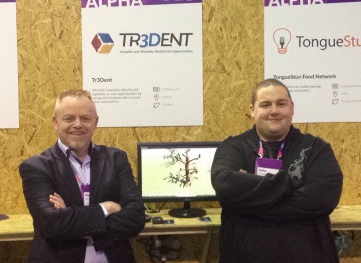 Kevin McCaffrey, Tr3dent's founder, and John Frizzell, software developer
