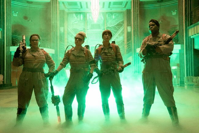 Movies: Ghostbusters reboot cast photo