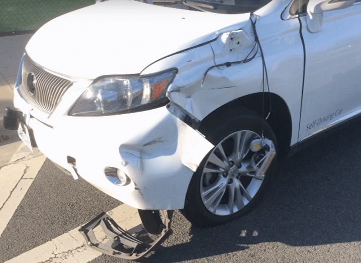 Google self-driving car crash