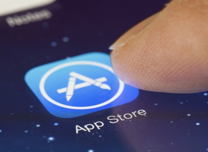 App Store logo on iOS