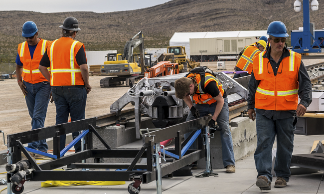 Hyperloop One propulsion system