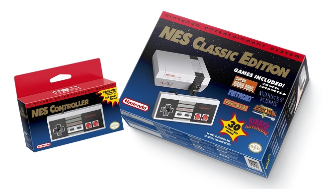 NES Classic box