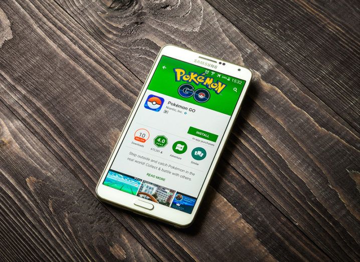 Pokémon Go in Play Store