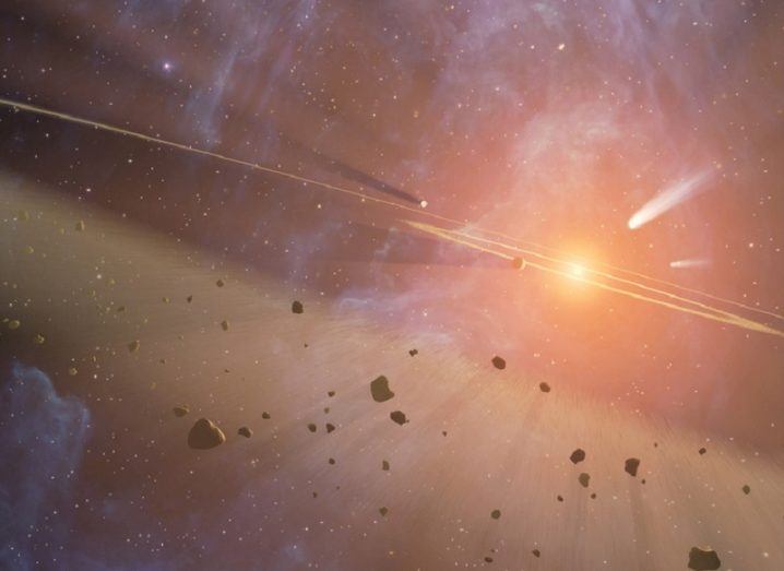 Asteroid mining asteroid belt
