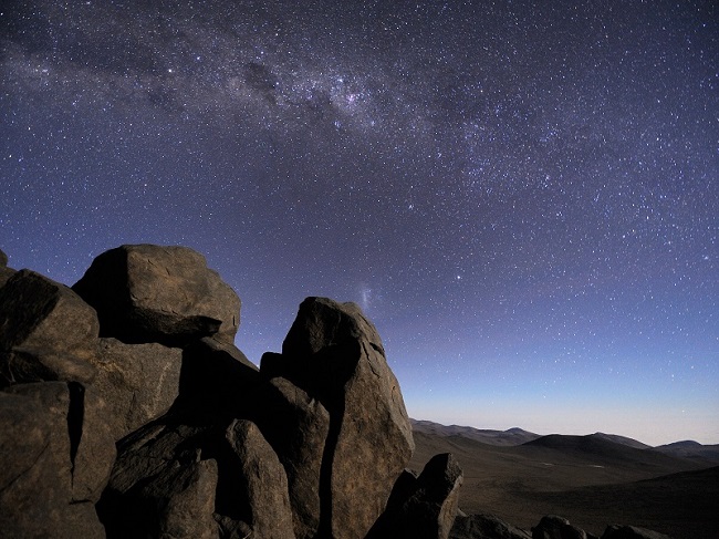 Milky Way at night