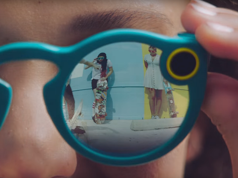 Oh, Snap! Rebranded company reveals Snapchat Spectacles