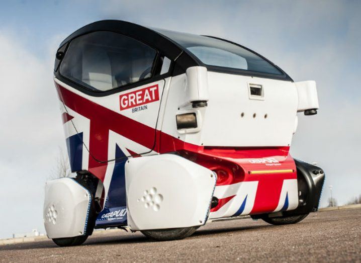UK's first driverless car hits the road
