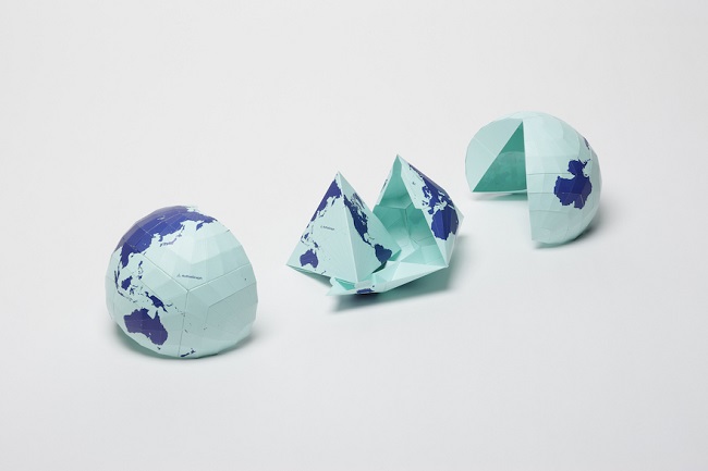 Origami map