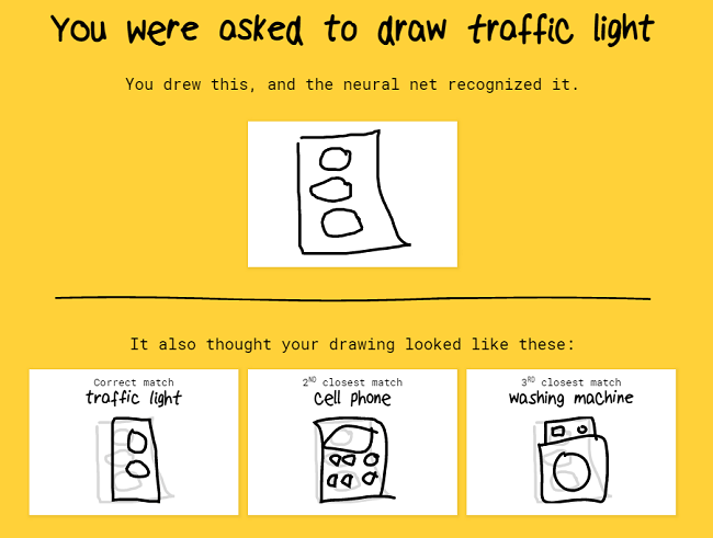Traffic light doodle