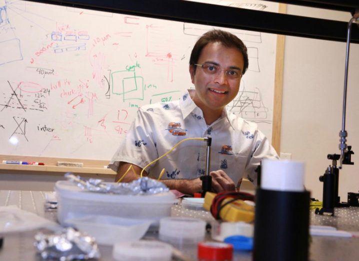 Electrical and computer engineering associate professor Rajesh Menon. Image: Dan Hixson/University of Utah College of Engineering