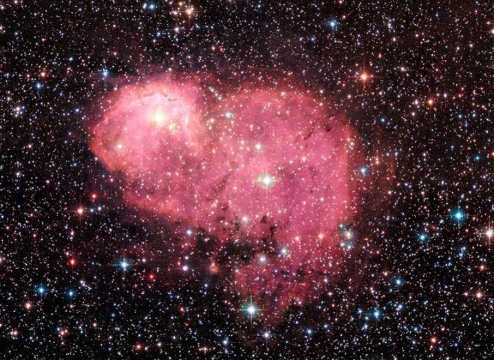 NGC 248 data was taken with Hubble’s Advanced Camera for Surveys. Image: NASA, ESA, STScI, K Sandstrom (University of California, San Diego) and the SMIDGE team