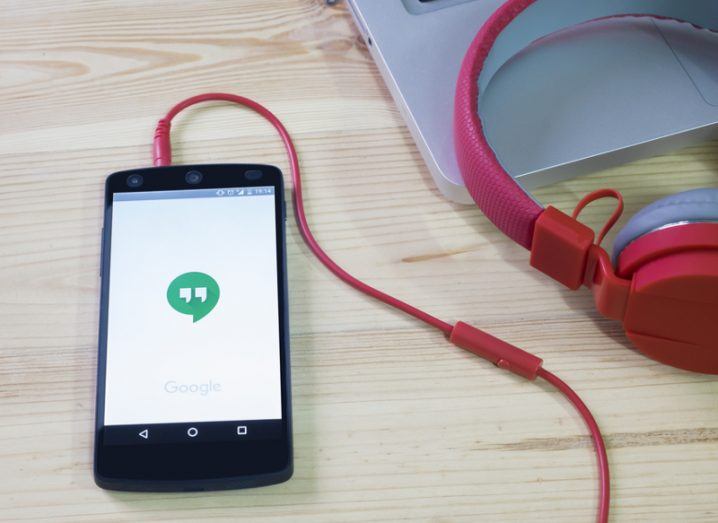 Google Hangouts. Image: iJeab/Shutterstock