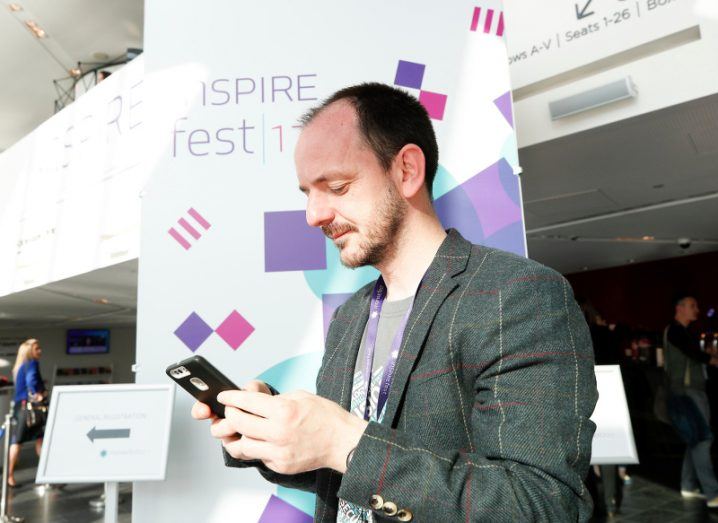 Darragh Doyle pictured at Inspirefest 2017