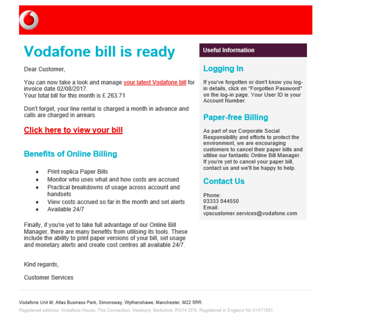 Vodafone scam. Image: Eset Ireland