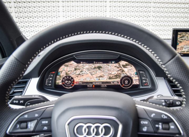 Audi dashboard Cubic Telecom