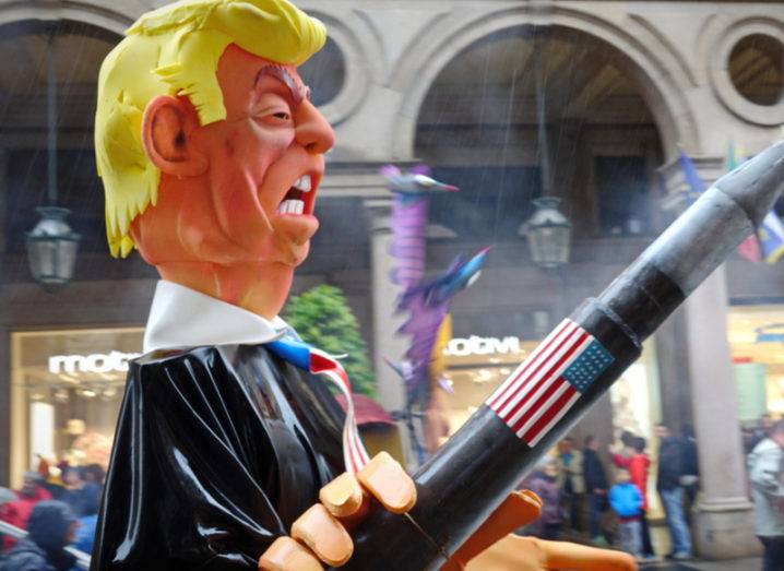 Donald Trump puppet